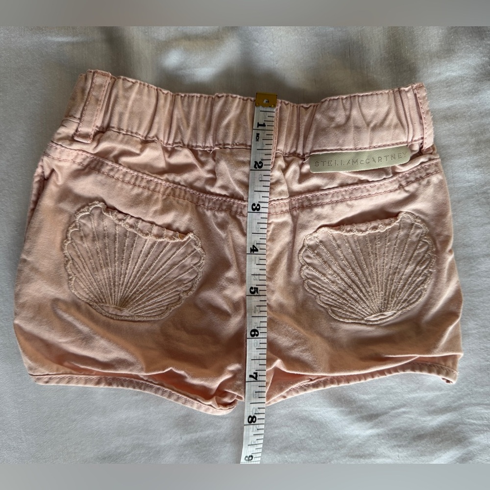 Stella McCartney Baby Girl Knit Cotton Shorts – Size 18 Months (Dusty Pink) - Picture 10 of 10